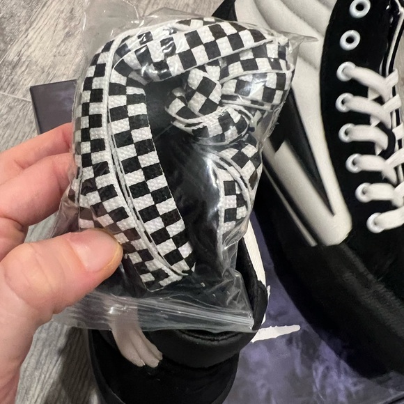 NWT Revenge x Storm Vol. 2 black white high top sneakers - Picture 8 of 8